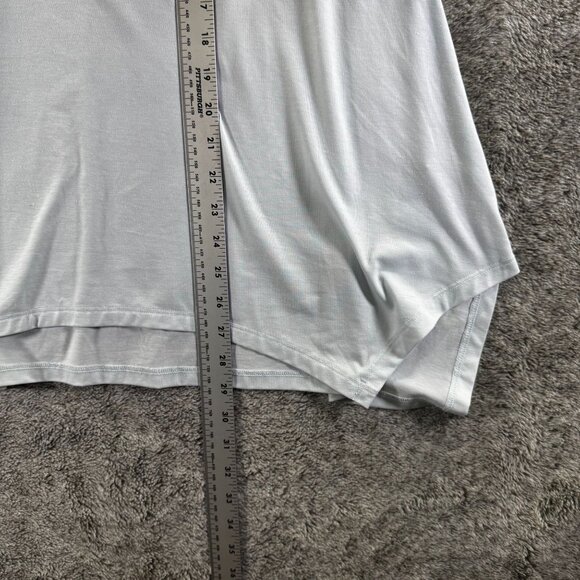 Athleta Essence Handkerchief Hem Top Sz Small Tall - Picture 7 of 10